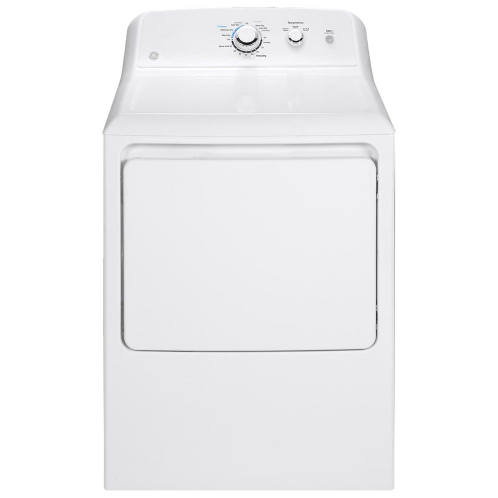 GE Appliances 7.2 Cu. Ft. Electric Dryer in White, , large