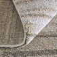 Feizy Richmond Gray and White 5" x 7"6" Area Rug, , large