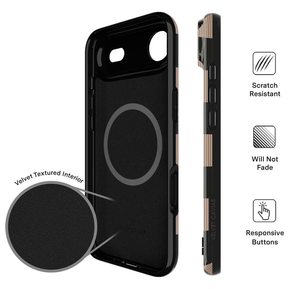Velvet Caviar MagSafe Case For Apple iPhone Air in Mocha Vibe Checkered, , large