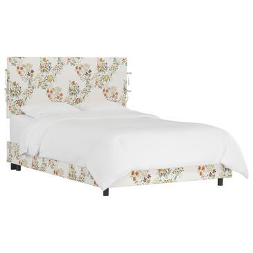 Skyline Furniture King Slipcover Bed in Lucinda Floral Harvest, , large