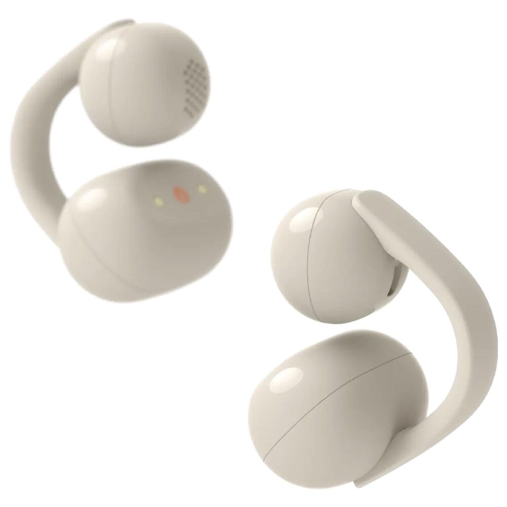 Sony LinkBuds Clip True Wireless Open Earbuds in Greige, , large
