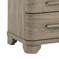 Crown Mark Veranda 3 Drawer Nightstand in Khaki, , large