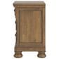 Ashley Feddinger 4-Piece King Storage Bedroom Set in Chestnut Brown, , large