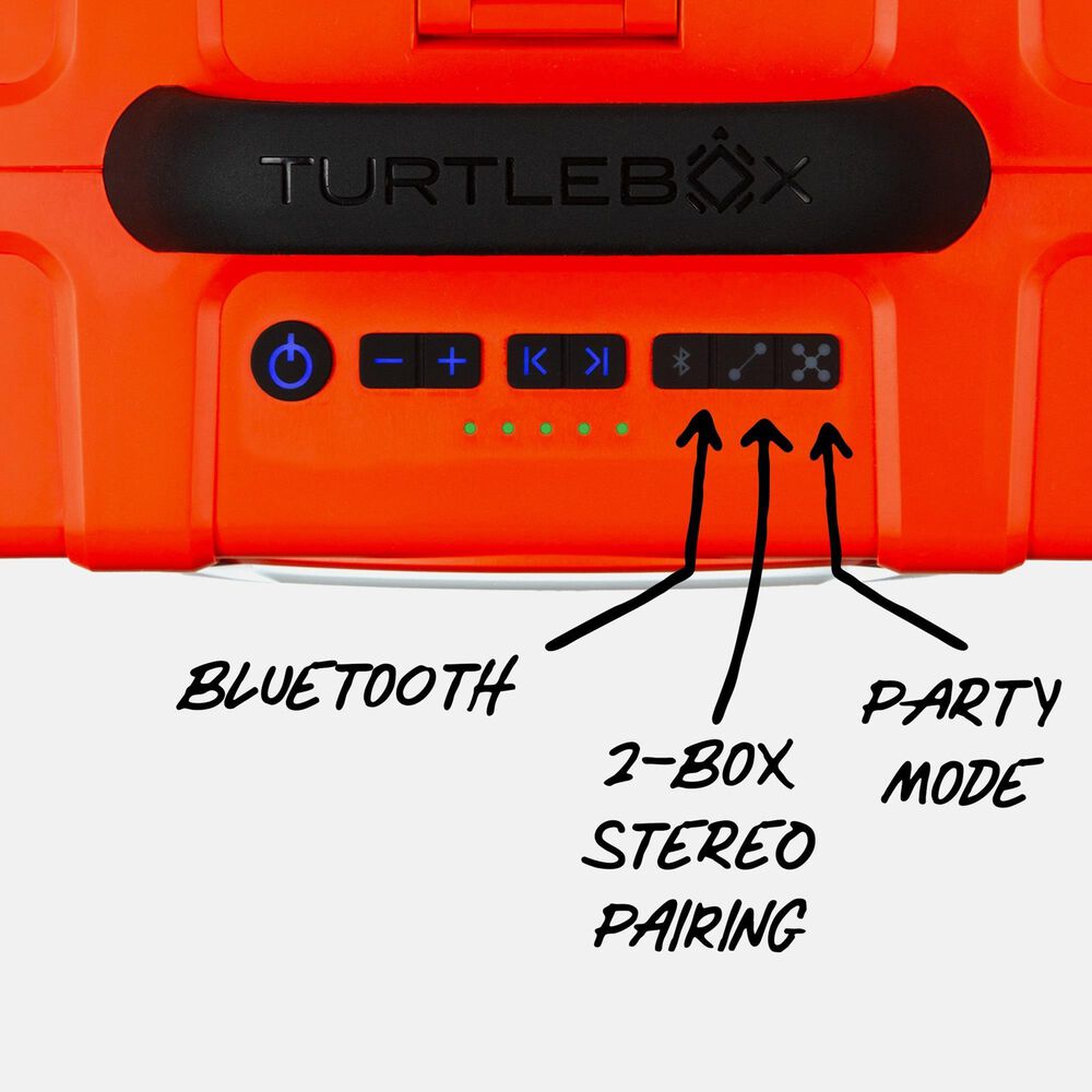 Turtlebox Audio Grande Outdoor Speaker in Orange, , large