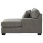 Ashley Clarington 3-Piece Symmetrical Sectional with Double Chaise in Greystone, , large