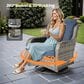 HOMLUX 7-Piece Patio Set in Denim Blue, , large