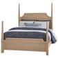 Viceray Collections Tide and Timber Full Poster Bed in Clear Oak, , large