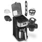 Cuisinart Automatic Grind and Brew 10 Cup Coffee Maker in Black Stainless, , large