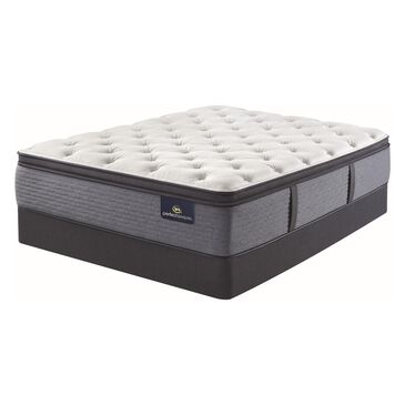 Serta Perfect Sleeper North Park Plush Pillow Top King Mattress with High Profile Box Spring, , large