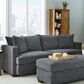 Peak Living Stationary Sofa in Patagonia Gunmetal, , large