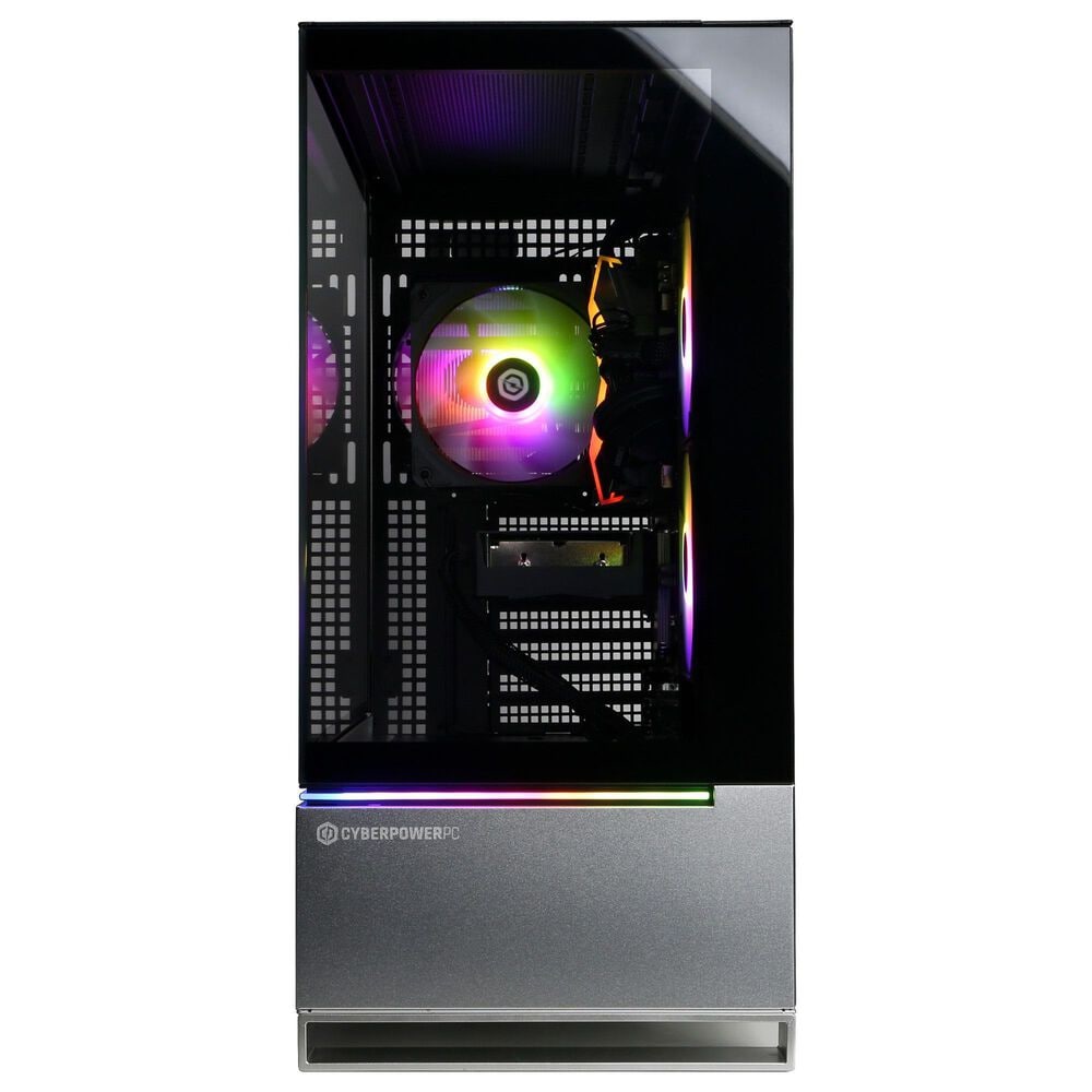CyberPowerPC Gamer Master Gaming Desktop | AMD Ryzen 5 8400F - 16GB RAM - NVIDIA GeForce RTX 5050 Graphics - 1TB SSD in Black, , large