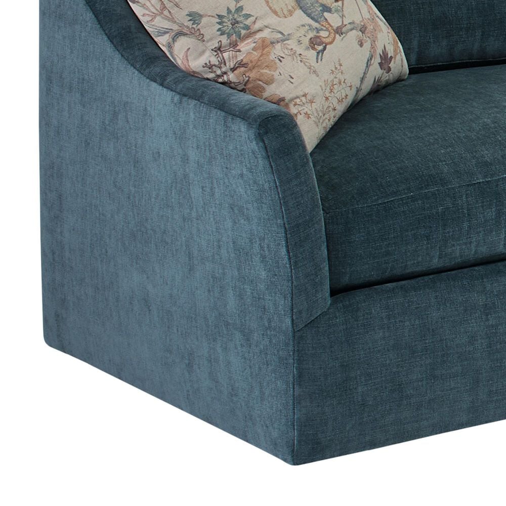 Massoud Furniture Amelia 3-Piece Symmetrical Sectional in Restore Steel, , large