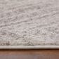 Feizy Vancouver 39NPF 6"7" x 9"6" Beige and Brown Area Rug, , large