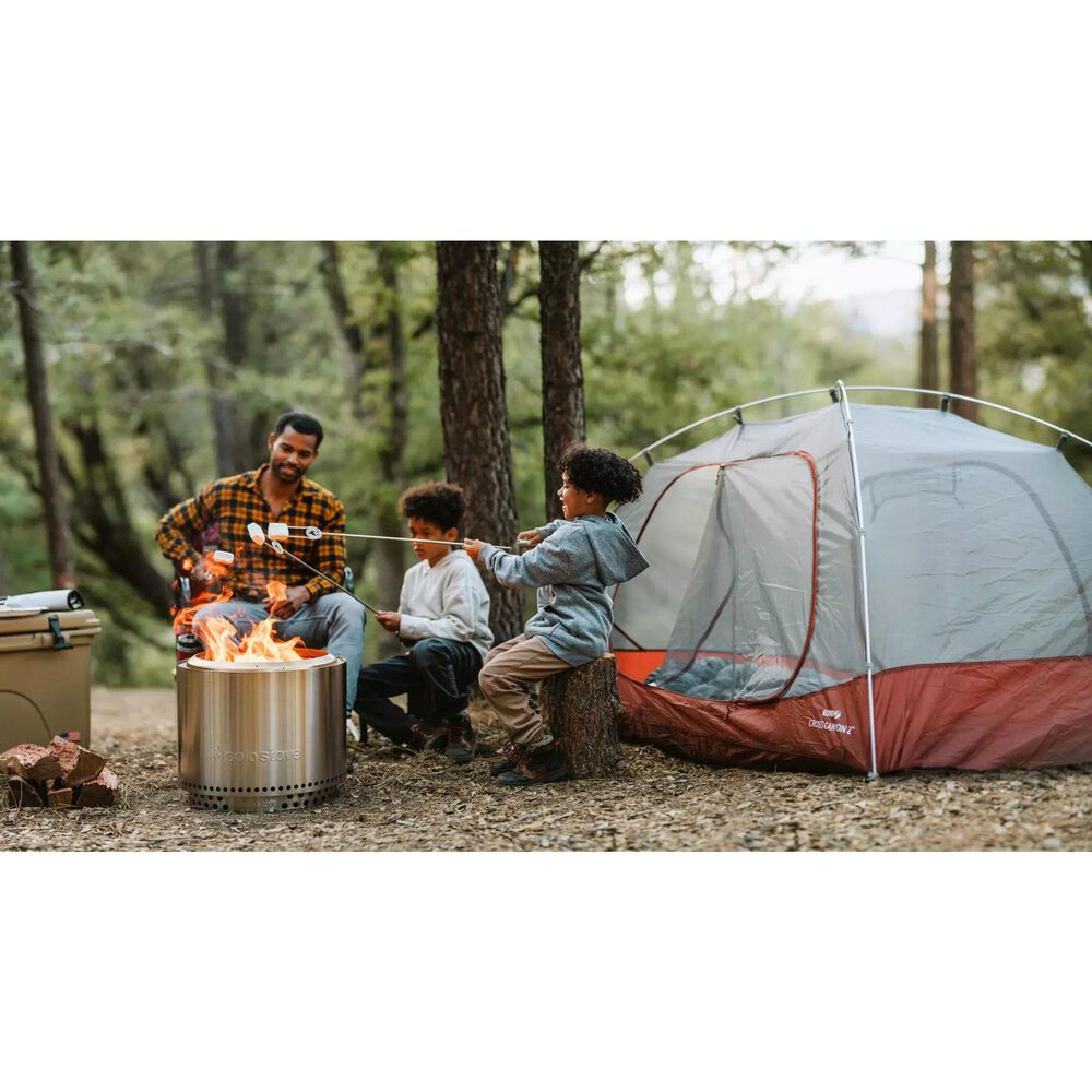 SoloStove Bonfire Backyard Bundle 2.0 in Stainless Steel, , large