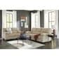 Ashley SimpleJoy Stationary Sofa and Loveseat Set in Sand, , large