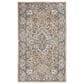 Nourison Quarry QUA05 3" x 5" Beige and Grey Area Rug, , large