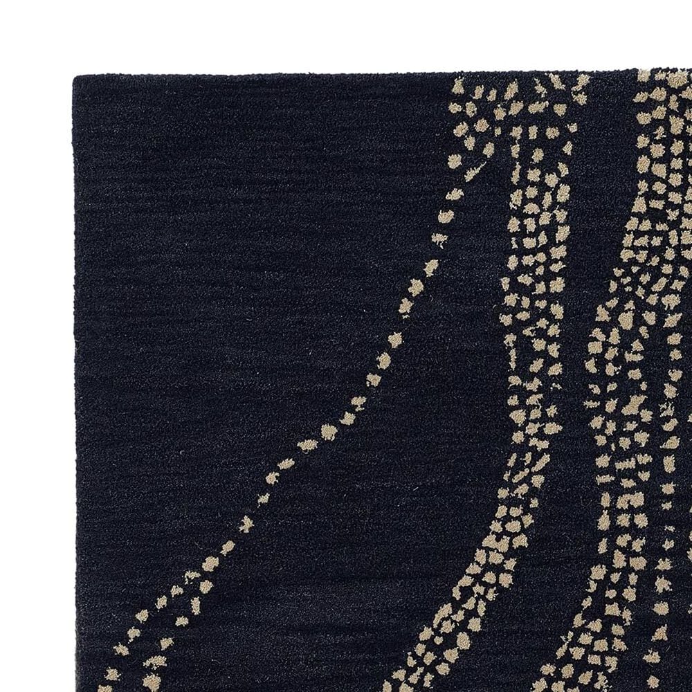Momeni Simba Contemporary 2&#39; x 3&#39; Navy Area Rug, , large