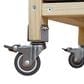 HOMLUX 50" Outdoor Kitchen Island in Natural and Stainless Steel, , large