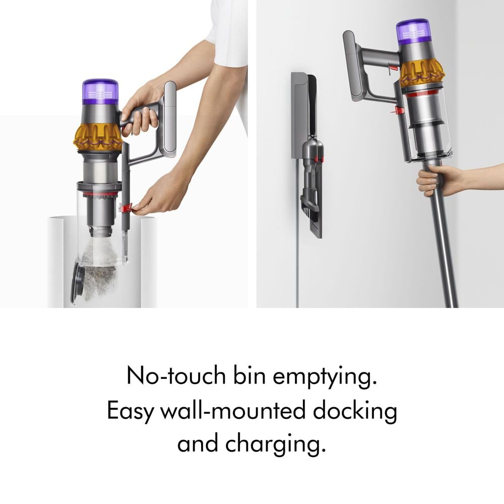 Dyson V15 Detect Cordless Vacuum in Yellow and Nickel, , large
