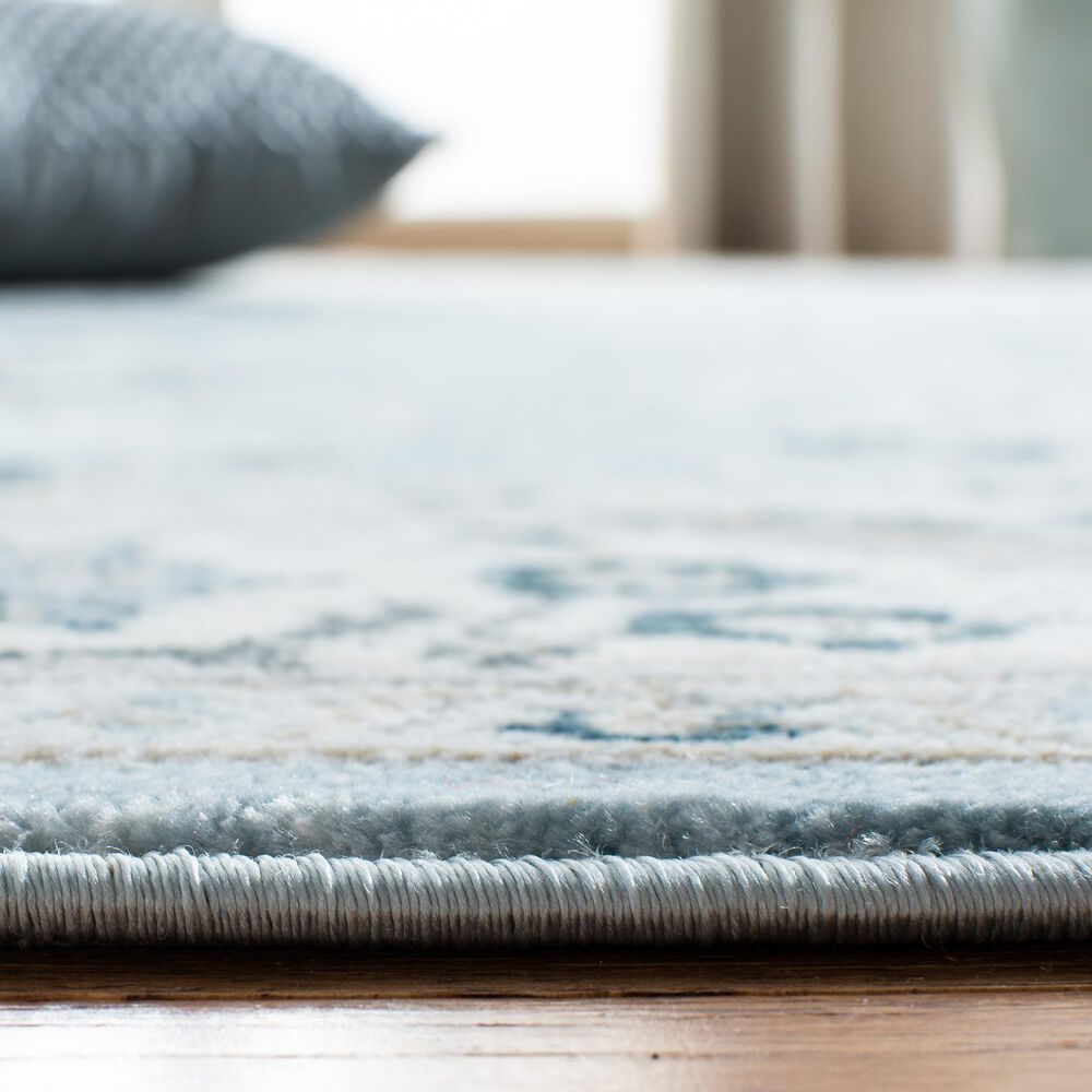Safavieh Isabella  4&#39; x 6&#39; Light Blue and Cream Area Rug, , large
