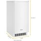 Whirlpool 15" Icemaker with Clear Ice Technology in White, , large