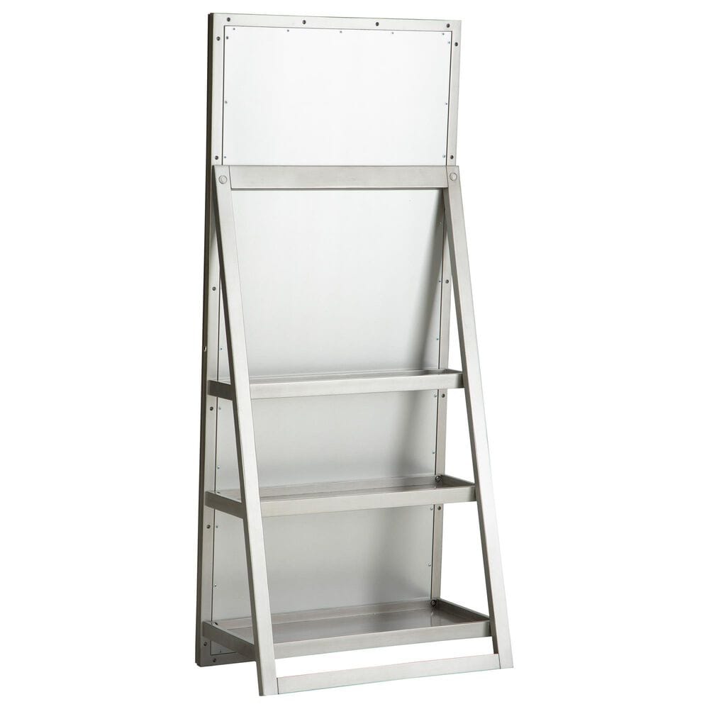Ashley Evesen Floor Standing Mirror with Shelves in Champagne, , large