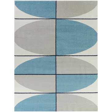 Balta Rugs Nicolas 5" 3" x 7" Blue and Gray Area Rug, , large