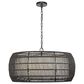 Golden Lighting Everly 6-Light Chandelier in Matte Black, , large