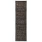 Dalyn Rug Company Abruzzo 2"3" x 7"6" Black Runner, , large