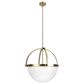 Hunter Wedgefield 4-Light Pendant in Alturas Gold, , large