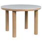 Ashley Sawdyn Dining Table in Light Brown and White - Table Only, , large
