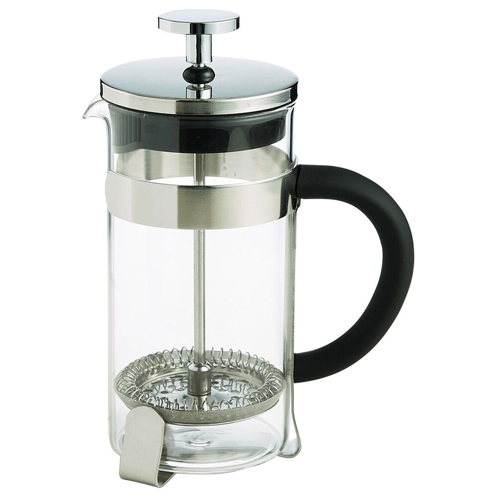 Harold Import 12 Oz French Press Coffee Maker in Stainless Steel, , large