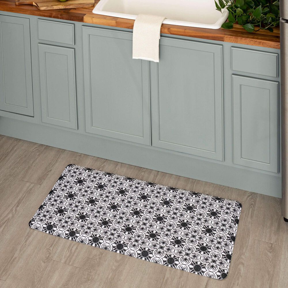 Mohawk Dri-Pro Stark Tiles 1&#39;6&quot; x 2&#39;6&quot; Multicolor Door Mat, , large