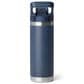 YETI Rambler 18 Oz Water Bottle with Flip Chug Cap in Navy, , large