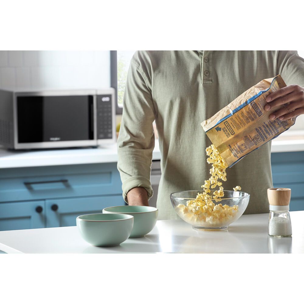 Whirlpool 0.9 Cu. Ft. Countertop Microwave with Steam Clean in Stainless Steel, , large