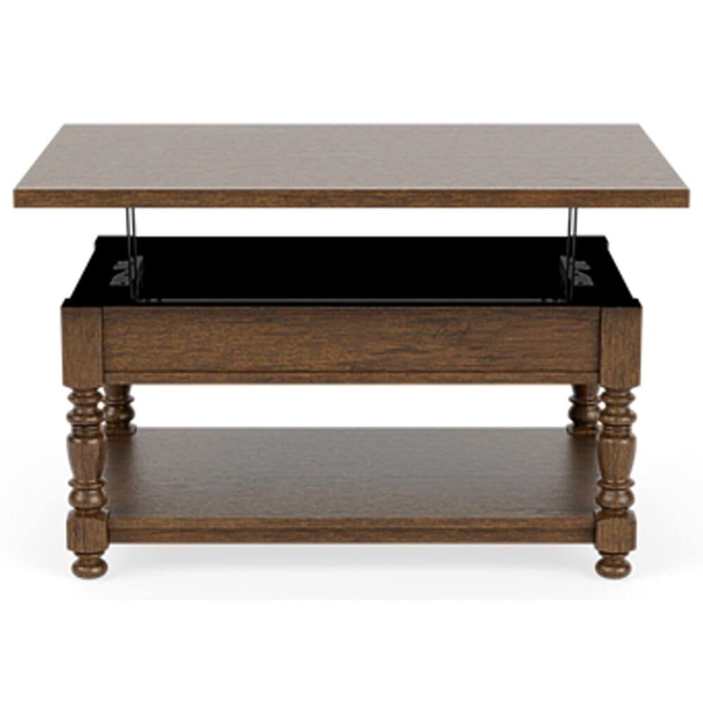 Riverside Furniture Eastlake Lift Top Cocktail Table in Whiskey Oak, , large