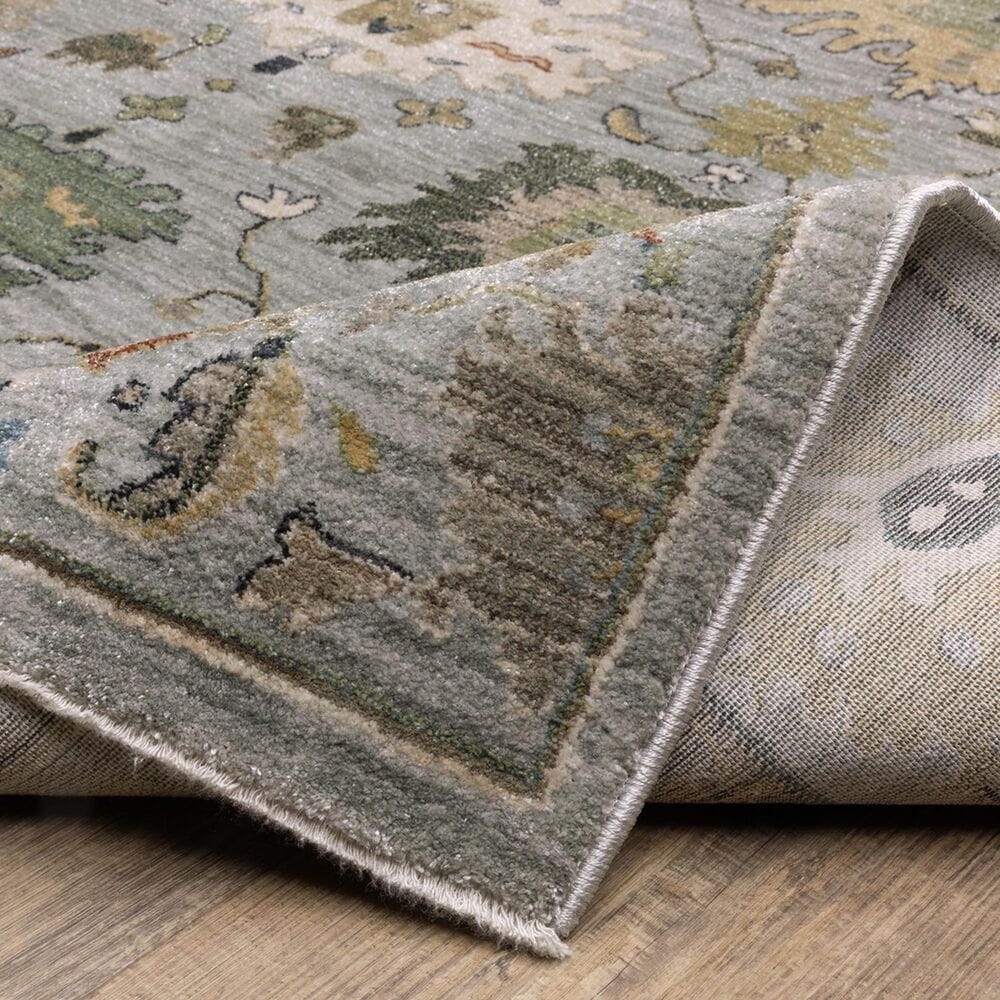 Oriental Weavers Eliana ELI03 Blue and Multicolor 6&#39;7&quot; x 9&#39;6&quot; Area Rug, , large