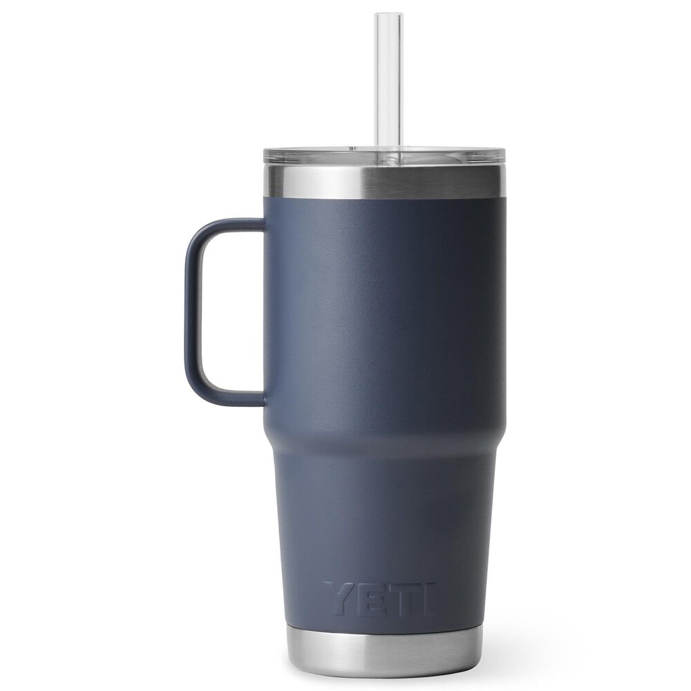 YETI Rambler 25 Oz Straw Mug in Navy, , large
