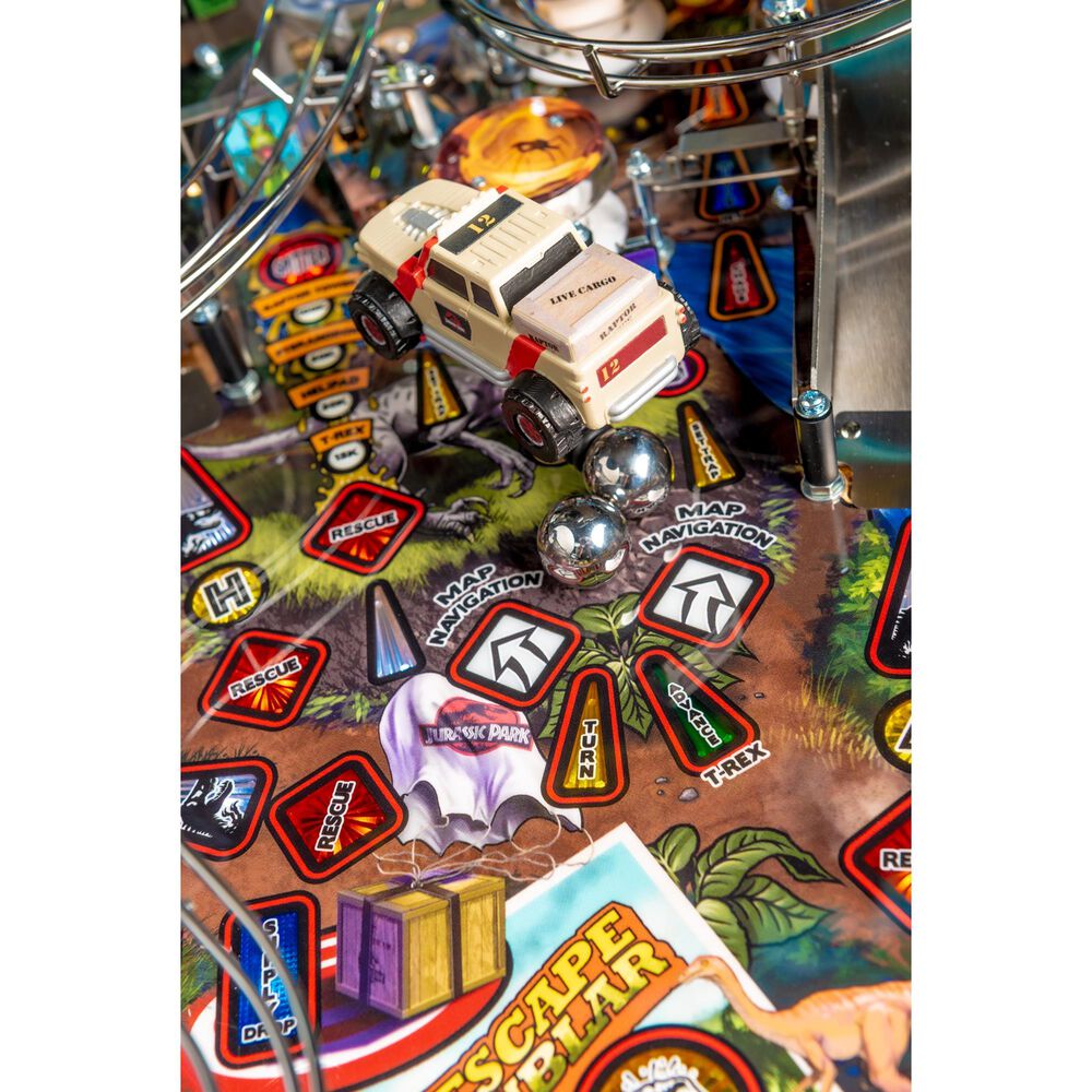 Stern Pinball Jurassic Park Pro Edition Pinball Machine, , large