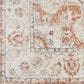 Nourison Astra Machine Washable 2"2" x 8" Gold and Multicolor Runner, , large
