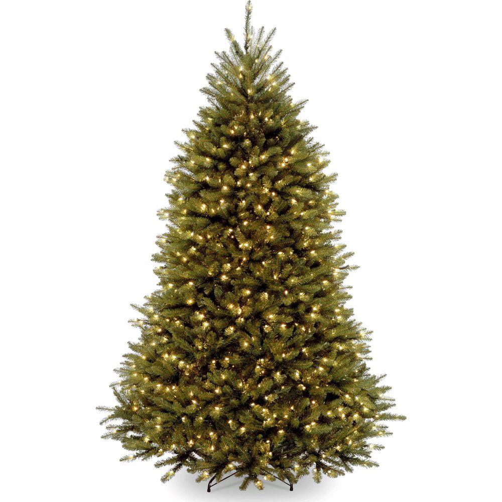 National Tree 6' Dunhill Fir Tree with White Lights, , large