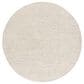 Surya Azalea 8" Round Light Beige, Black and Gray Area Rug, , large