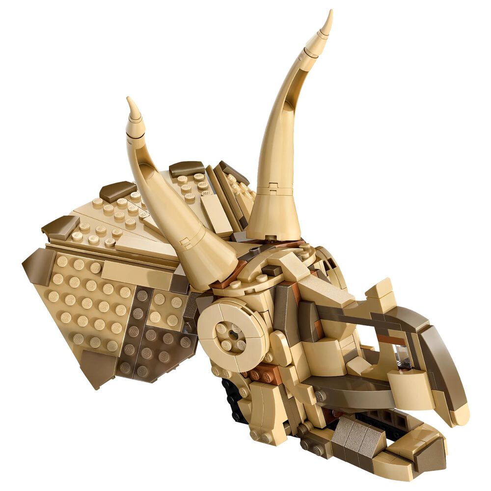 LEGO Jurassic World - Dinosaur Fossils Triceratops Skull Building Set in Multicolor, , large