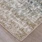 Feizy Richmond Blue and Beige 9" x 12" Area Rug, , large