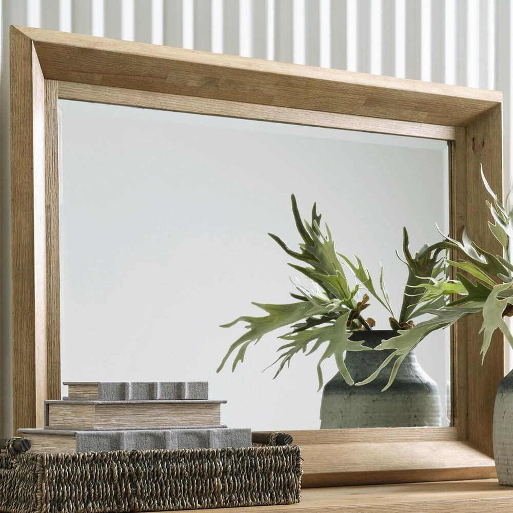 Ashley Galliden Bedroom Mirror in Natural Light Oak, , large