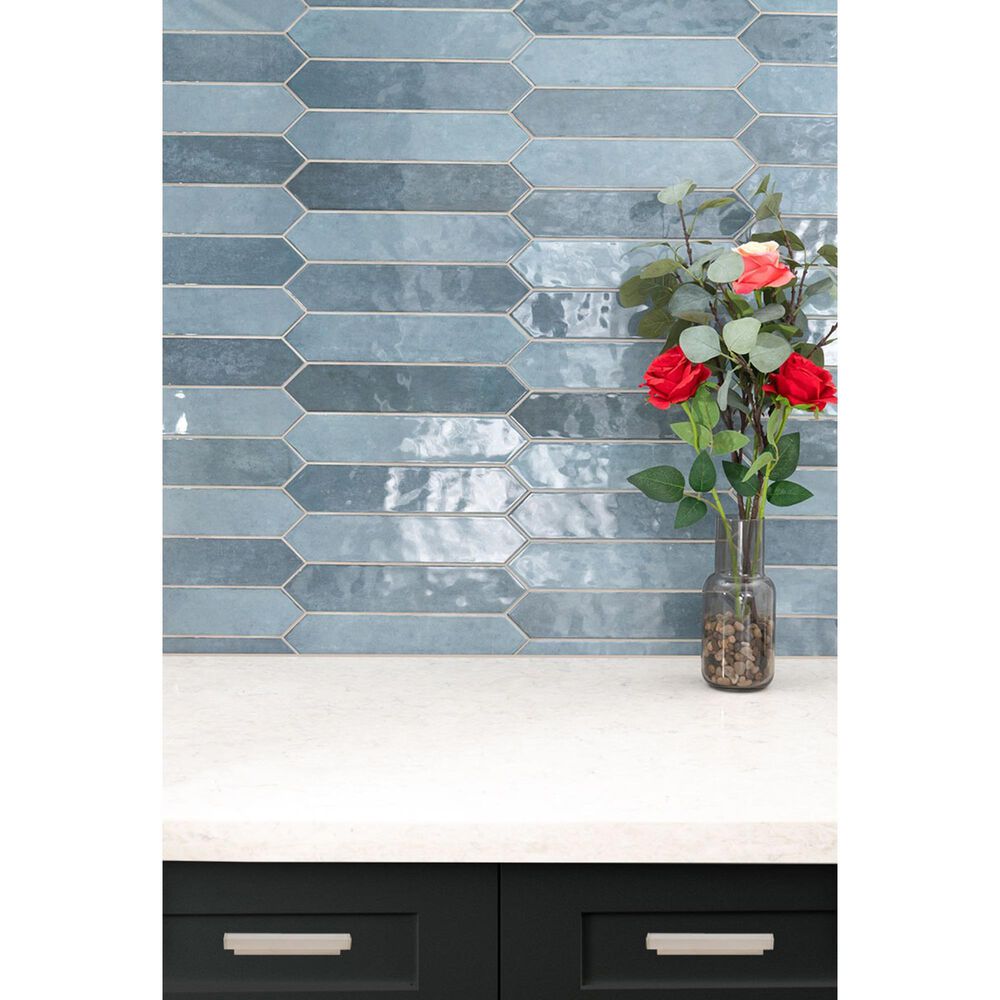 MS International Renzo Denim 2.5&quot; x 13&quot; Ceramic Tile, , large