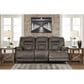 Ashley Wurstrow Power Reclining Sofa with Adjustable Headrest in Smoke, , large