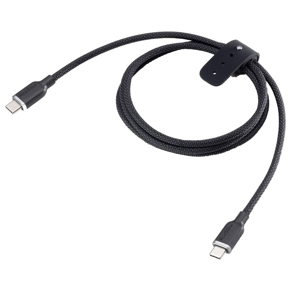 Mophie 6 Ft. USB-C to USB-C Cable in Black, , large