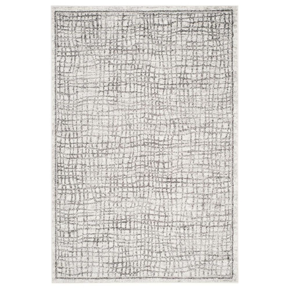 Safavieh Adirondack ADR103B-5 5&#39;1&quot; x 7&#39;6&quot; Silver/Ivory Area Rug, , large
