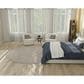 Nourison Courtyard Ivory and Silver 8" Round Indoor/Outdoor Area Rug, , large